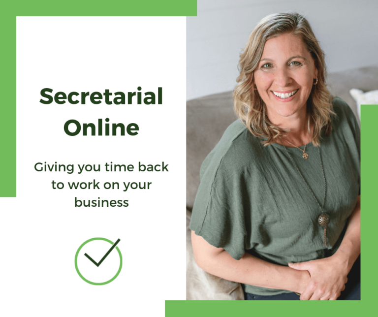 Virtual Secretarial and Admin Support Penrith 768x644